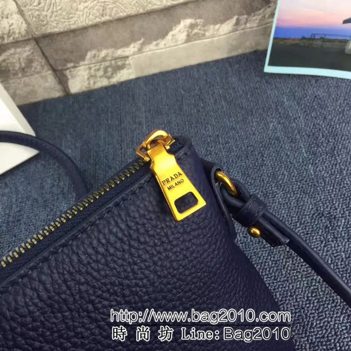 普拉達PRADA原單 PRADA 1BH050 義大利最新版 進囗頭層牛皮單肩斜跨包 PHY1300